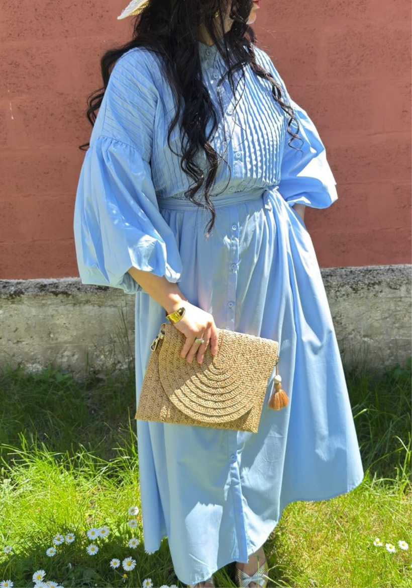 Pochette tressée