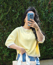 Pull jaune