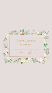 Carte cadeau Modaya 30€
