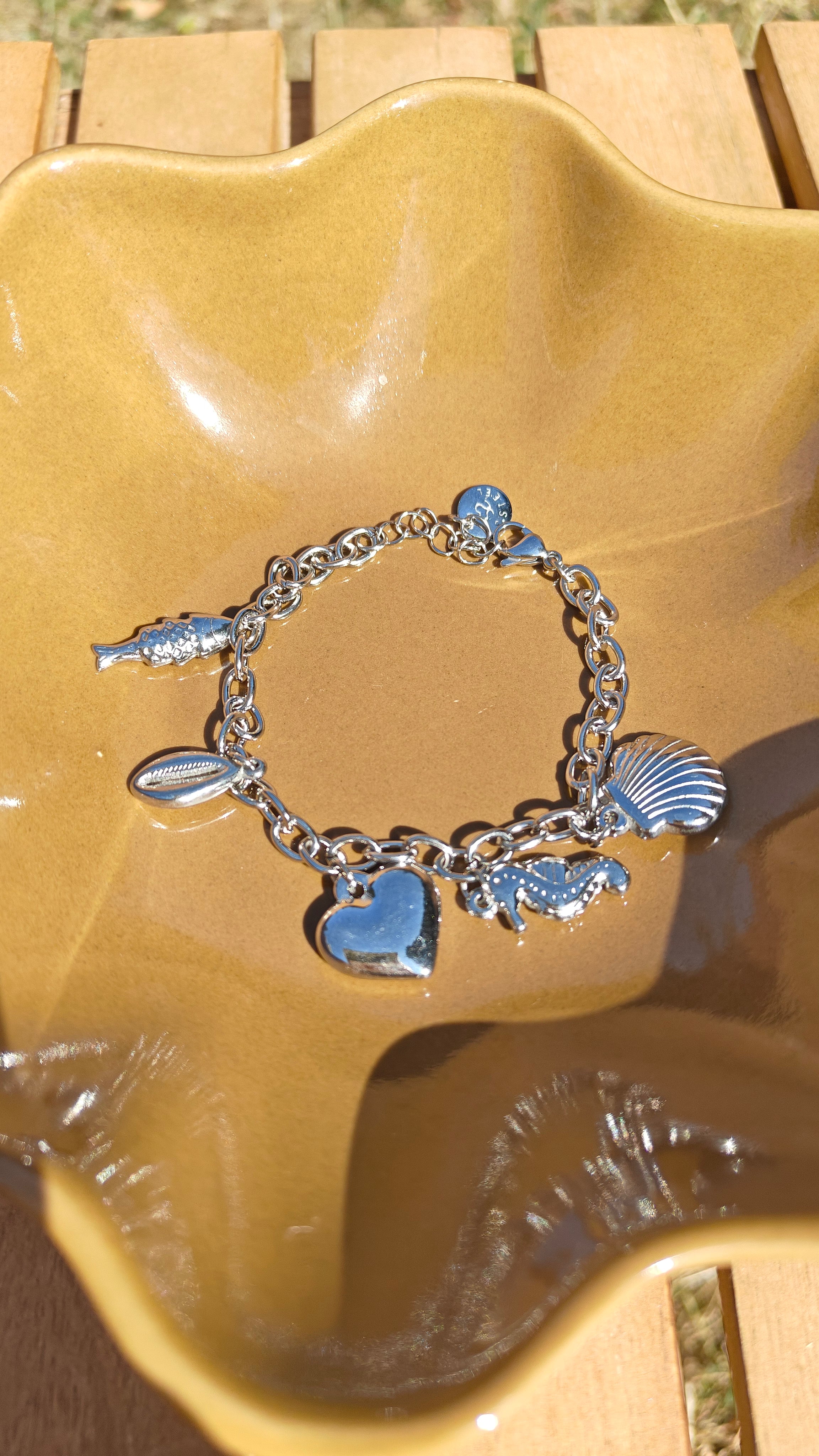 Bracelet silver "Trésors de l'océan"