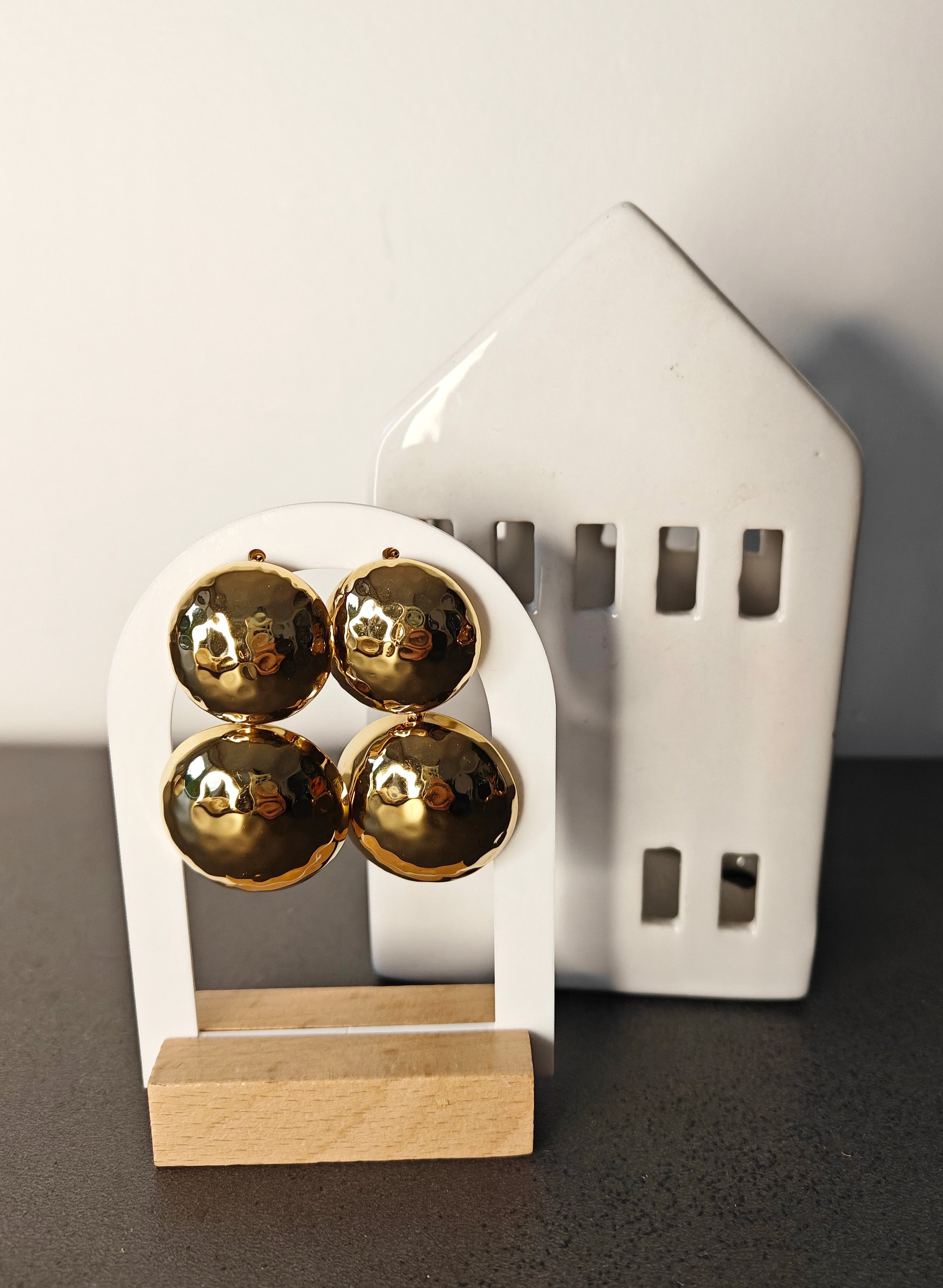 Boucles d'oreilles solaire