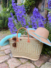 Grand panier tressé