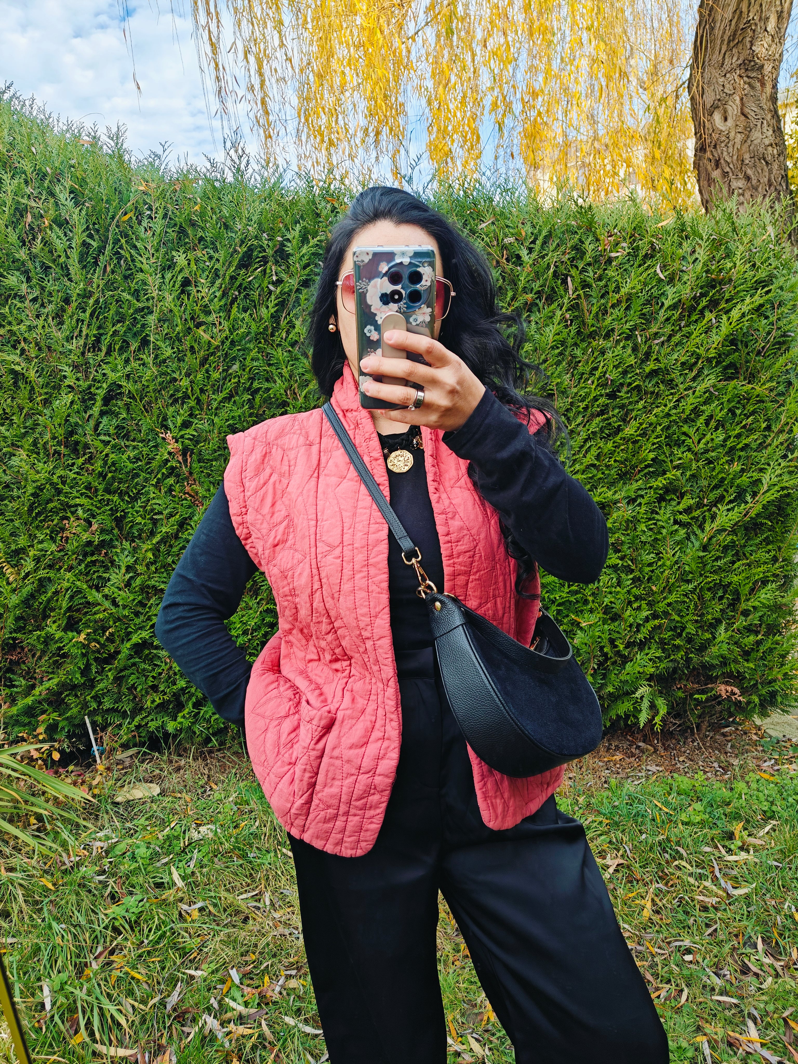 Gilet en coton sans manches matelassé