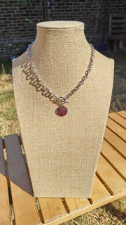 Collier maillons cherry