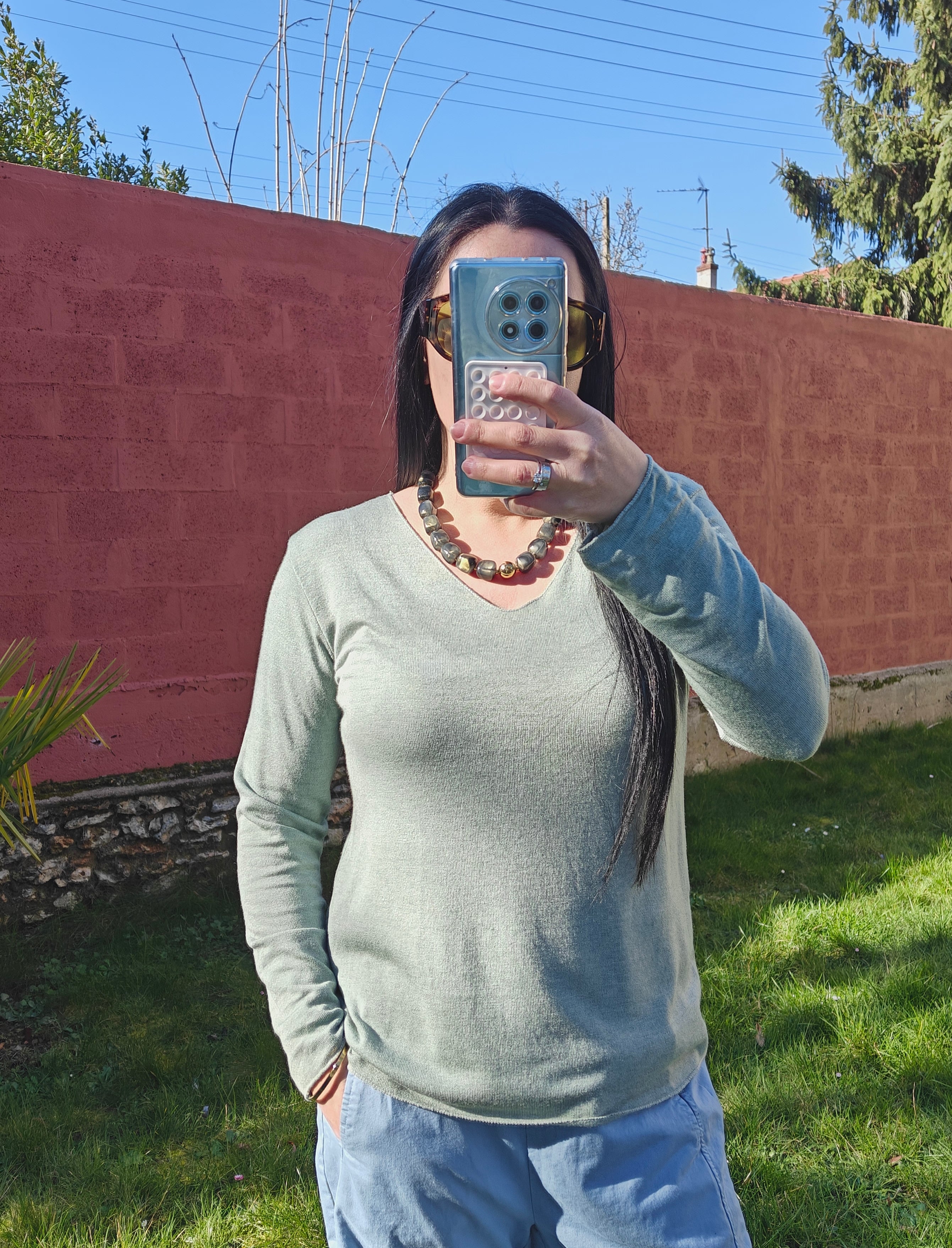 Pull douceur laine & angora