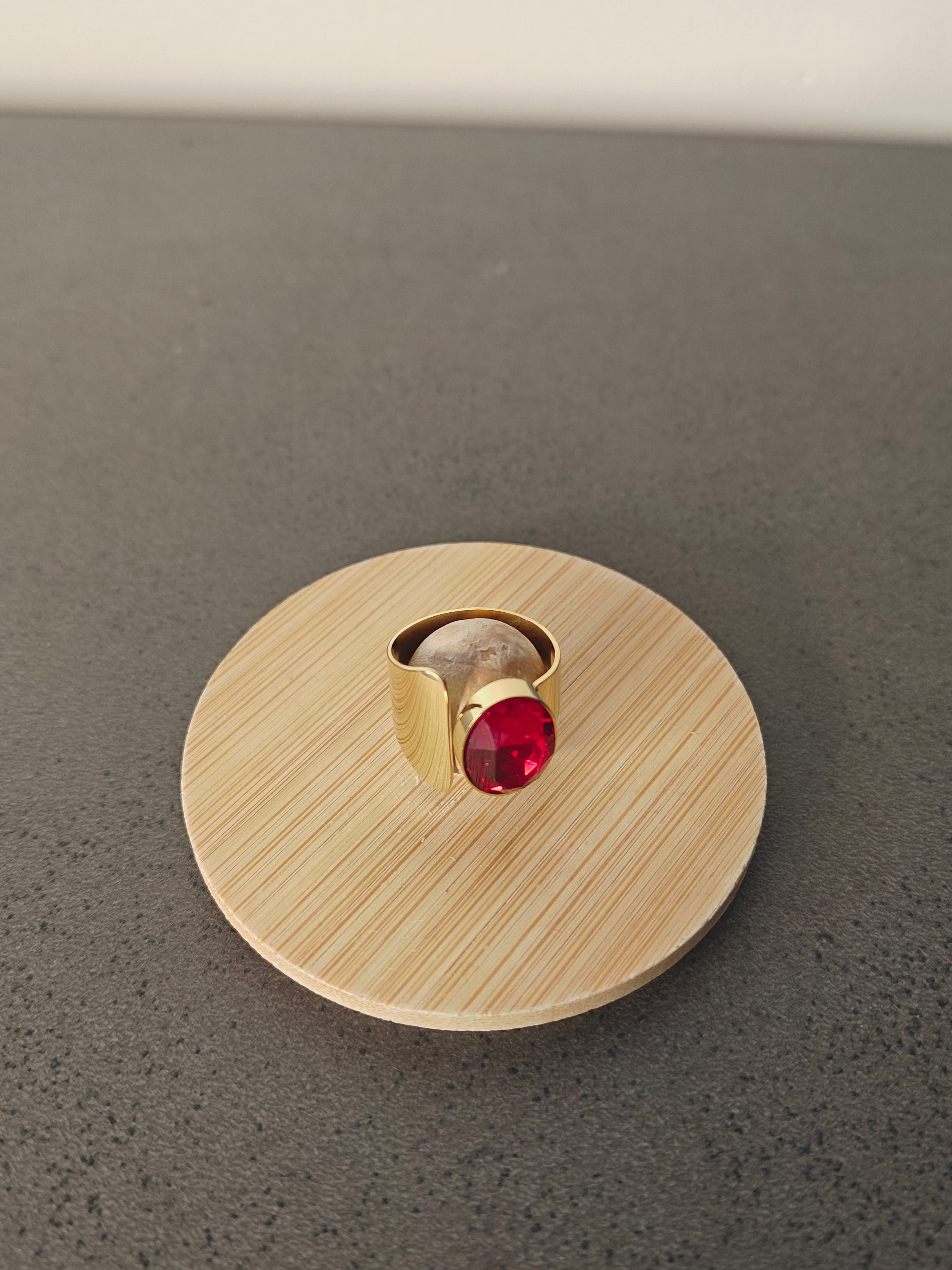 Bague élegance rubis