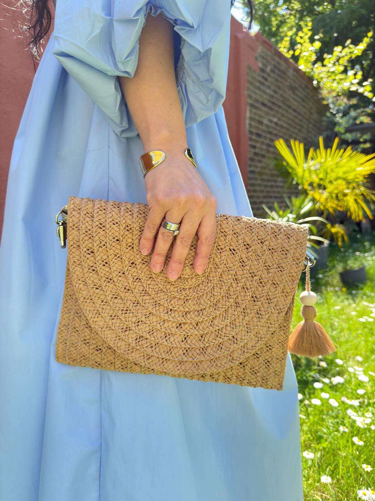 Pochette tressée