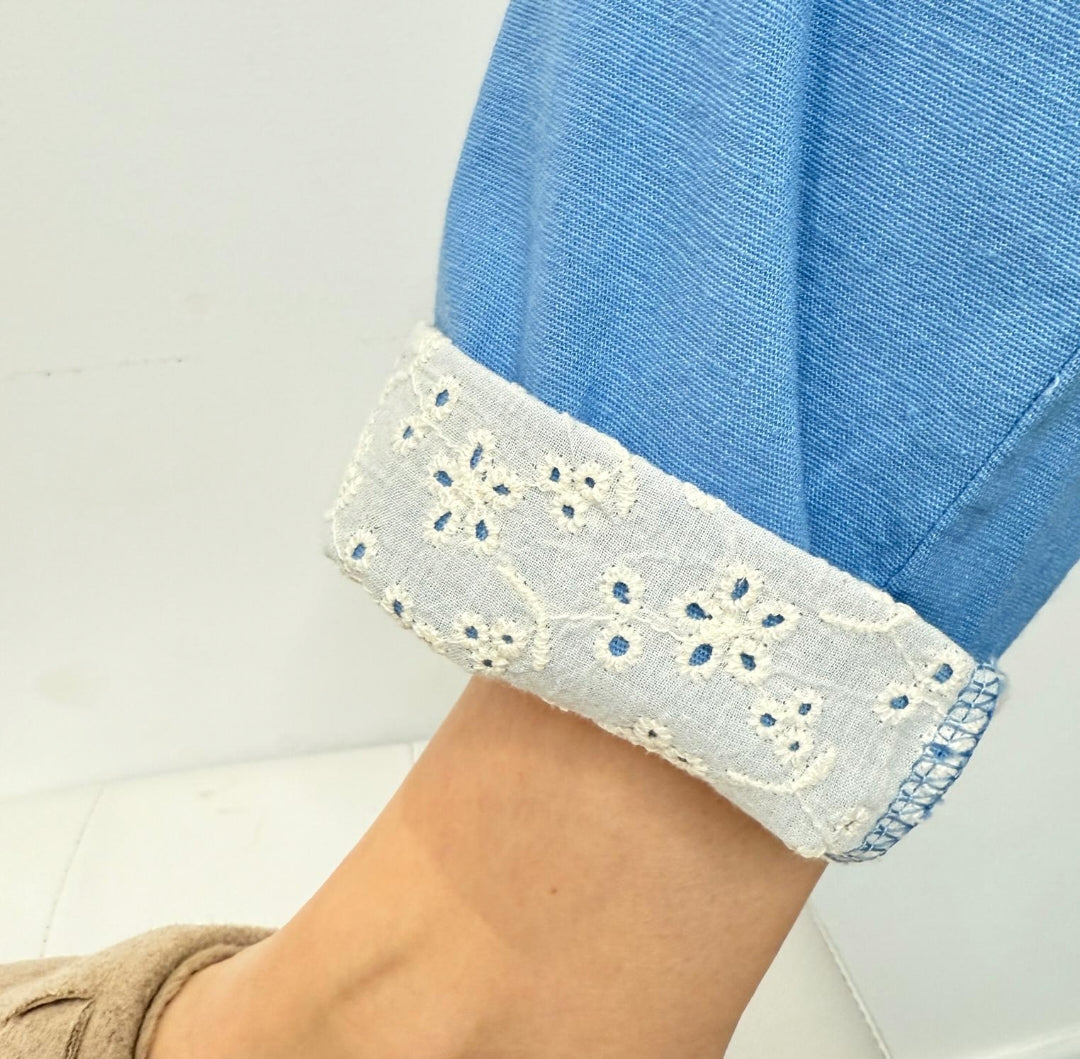 Pantalon bleu