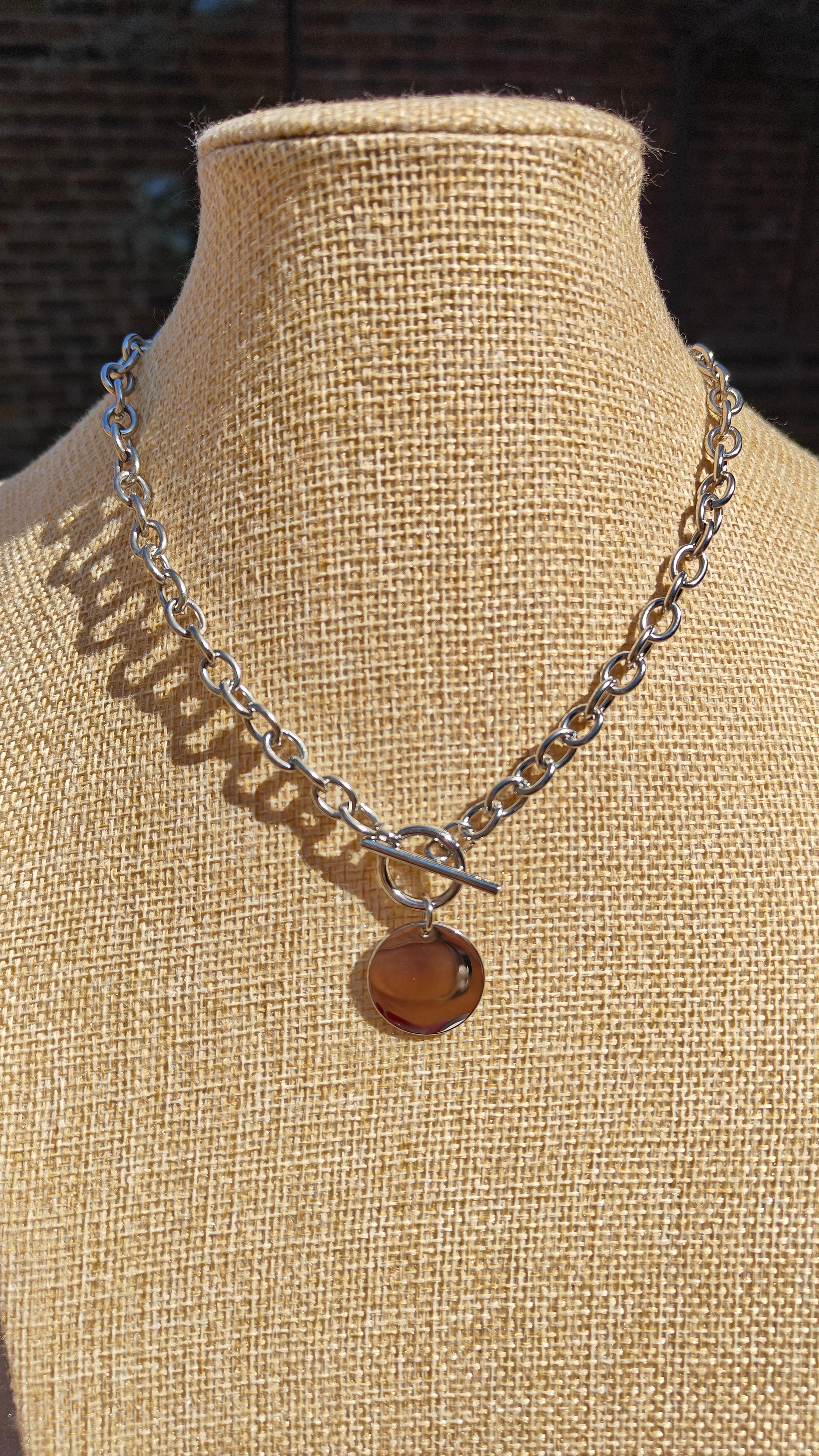 Collier maillons cherry